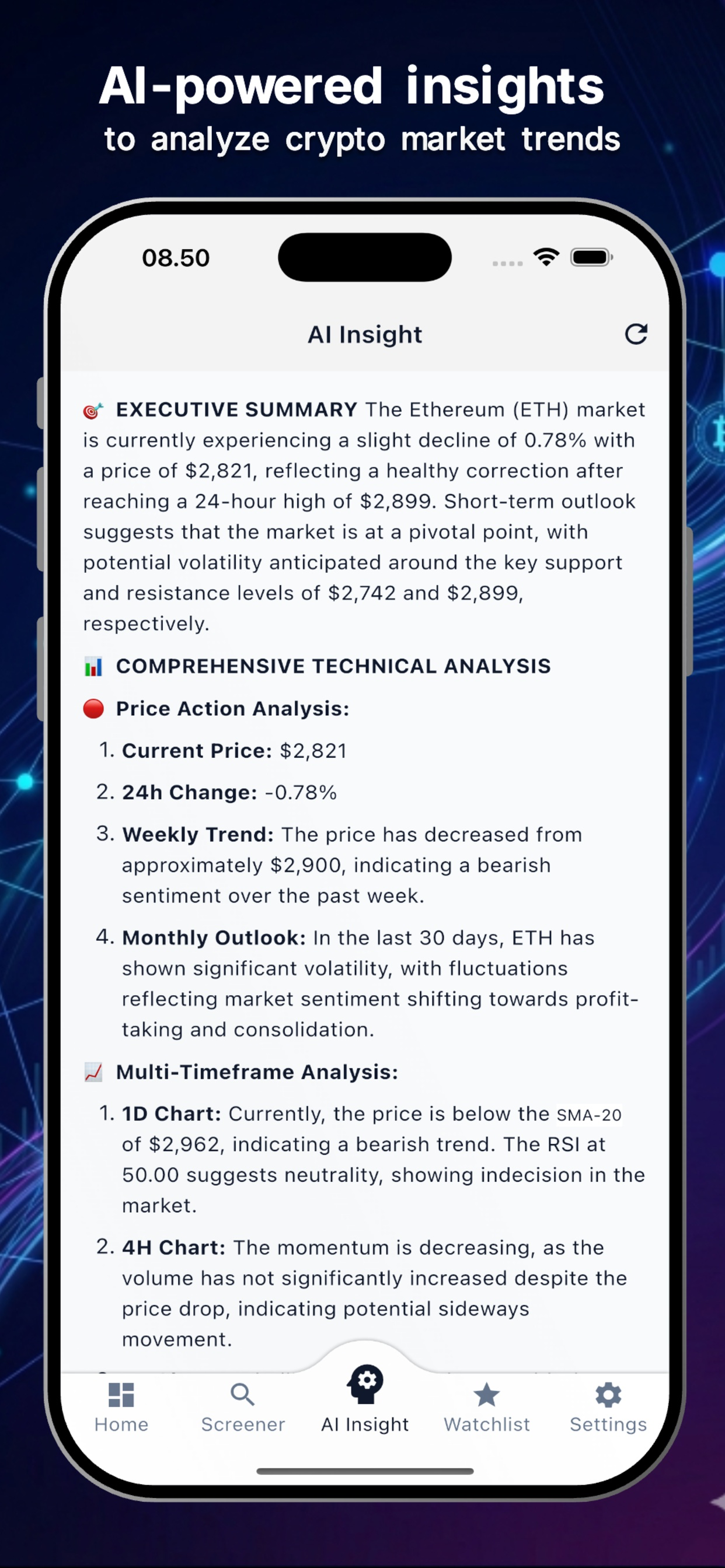 AI Crypto Screener & Signals screenshot 7