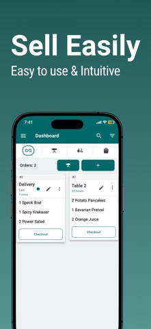 Restaurant POS Easy & Powerful iPhone screenshot