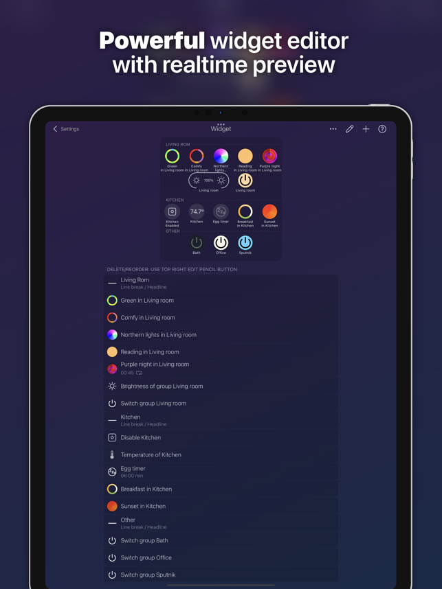 ‎iConnectHue for Philips Hue Screenshot