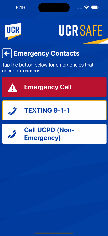 UCR SAFE screenshot 8