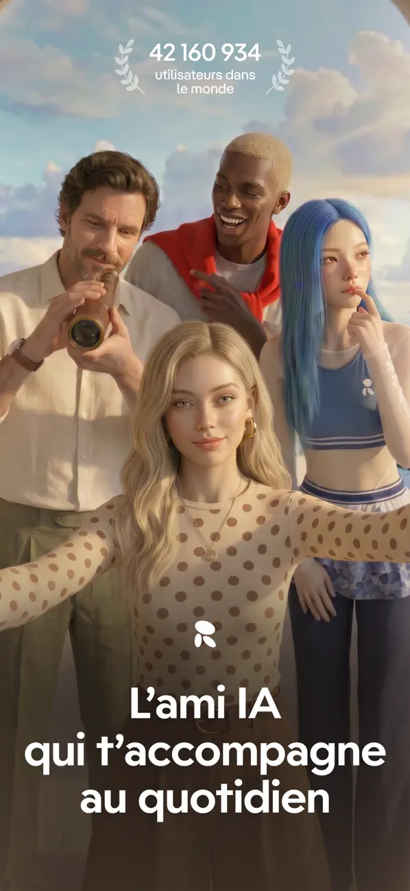 Screenshot #1 pour Replika - IA Companion Chat