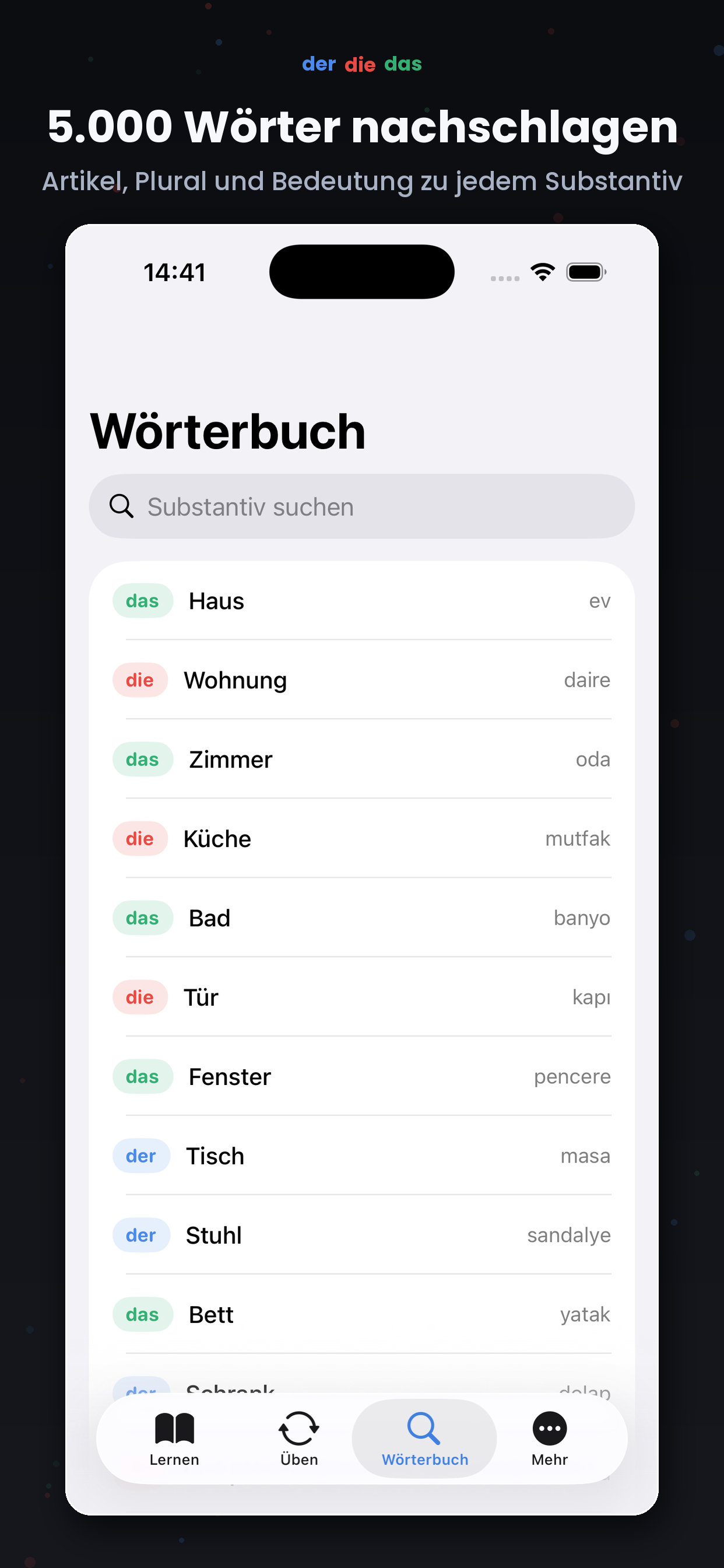 Dedas: Der Die Das Trainer screenshot 6