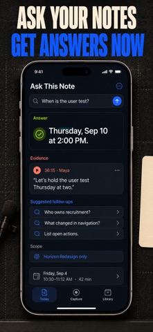 AI Voice Notes: Audio to Text Screenshot 8 of 10