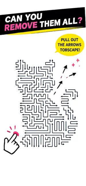 Arrow Escape Art: Logic Puzzle screenshot 1