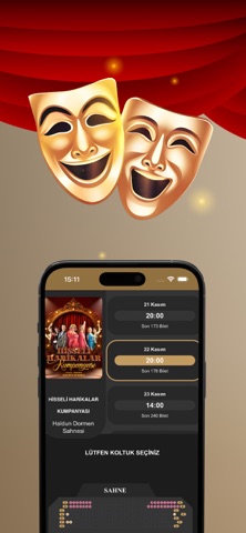 Sahne Tozu Tiyatrosu iPhone screenshot