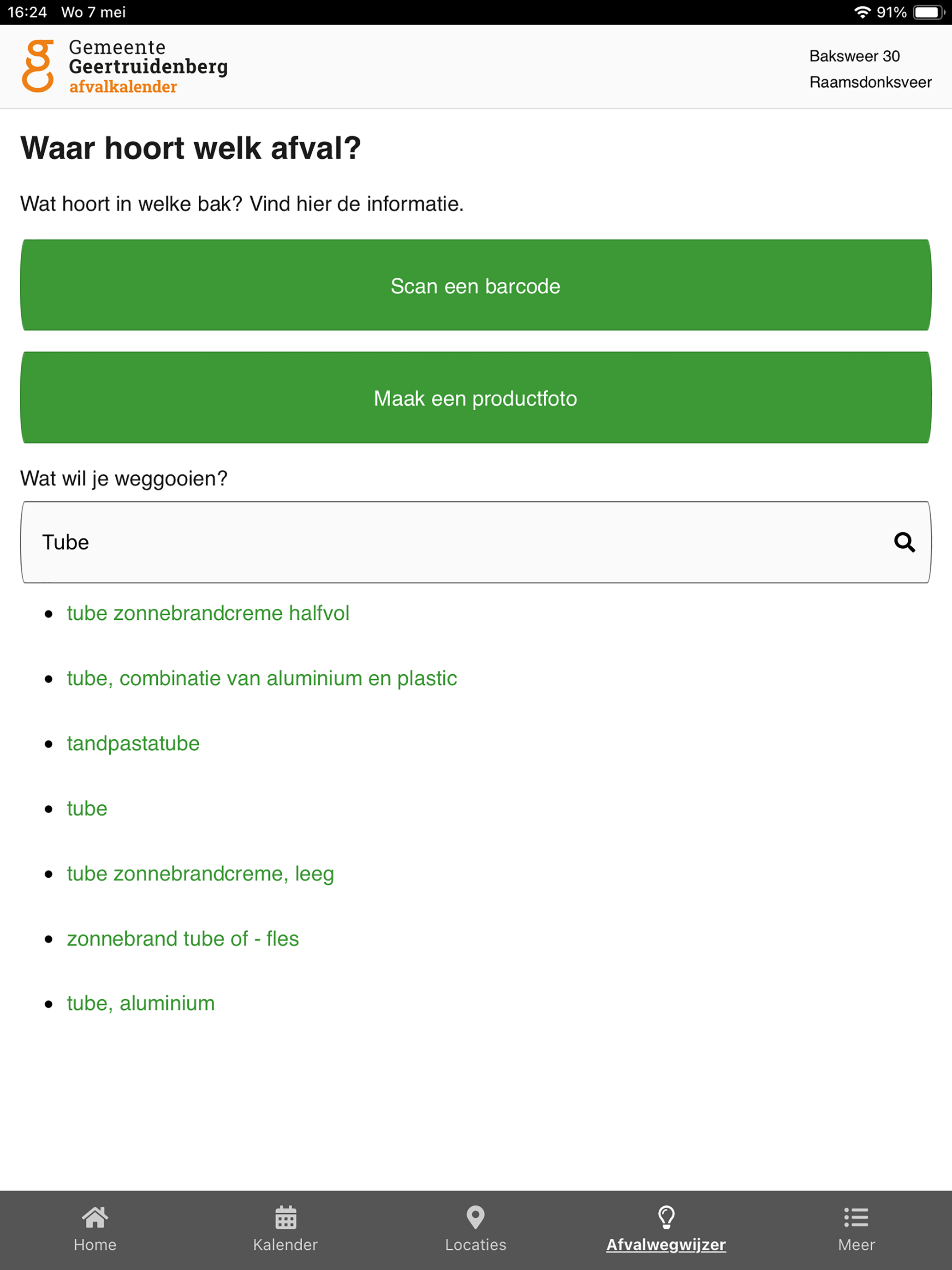Mijn afval screenshot 11