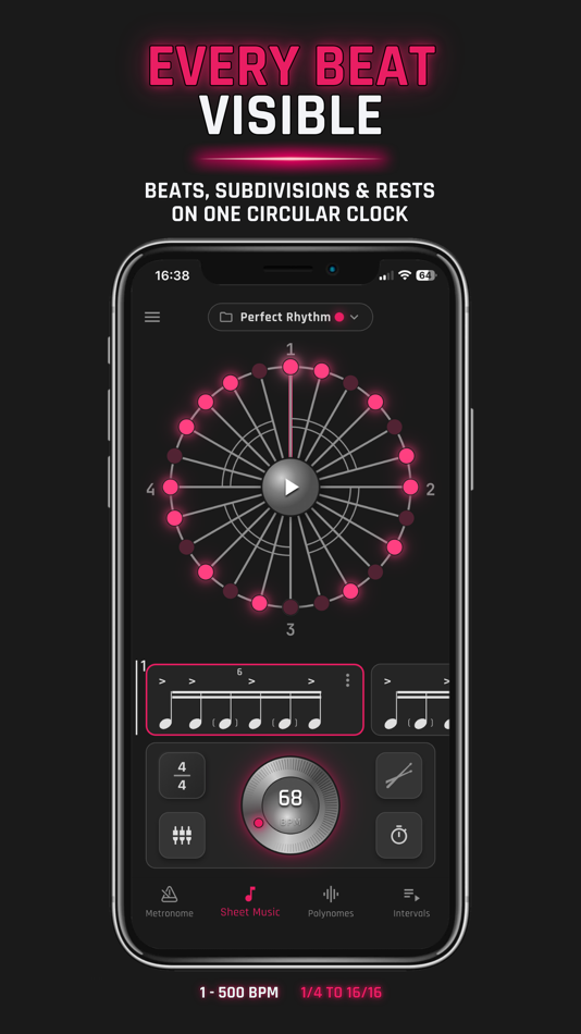 #3. Metronome Lab: Bpm Counter (iOS) Podle: Levente Asztalos