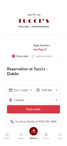 Tucci's Screenshot 3 of 5