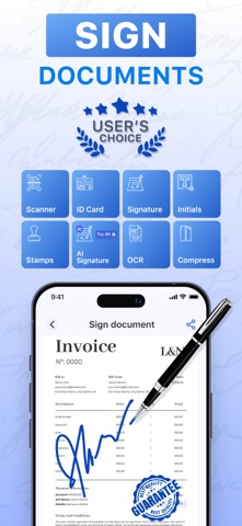 eSign: Digital Signature Maker iPhone screenshot