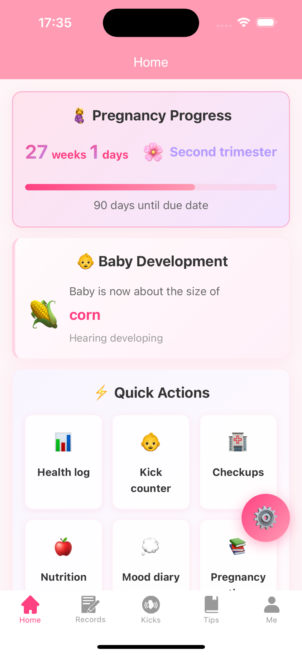 Mommy-to-Be Pregnancy Tracker
