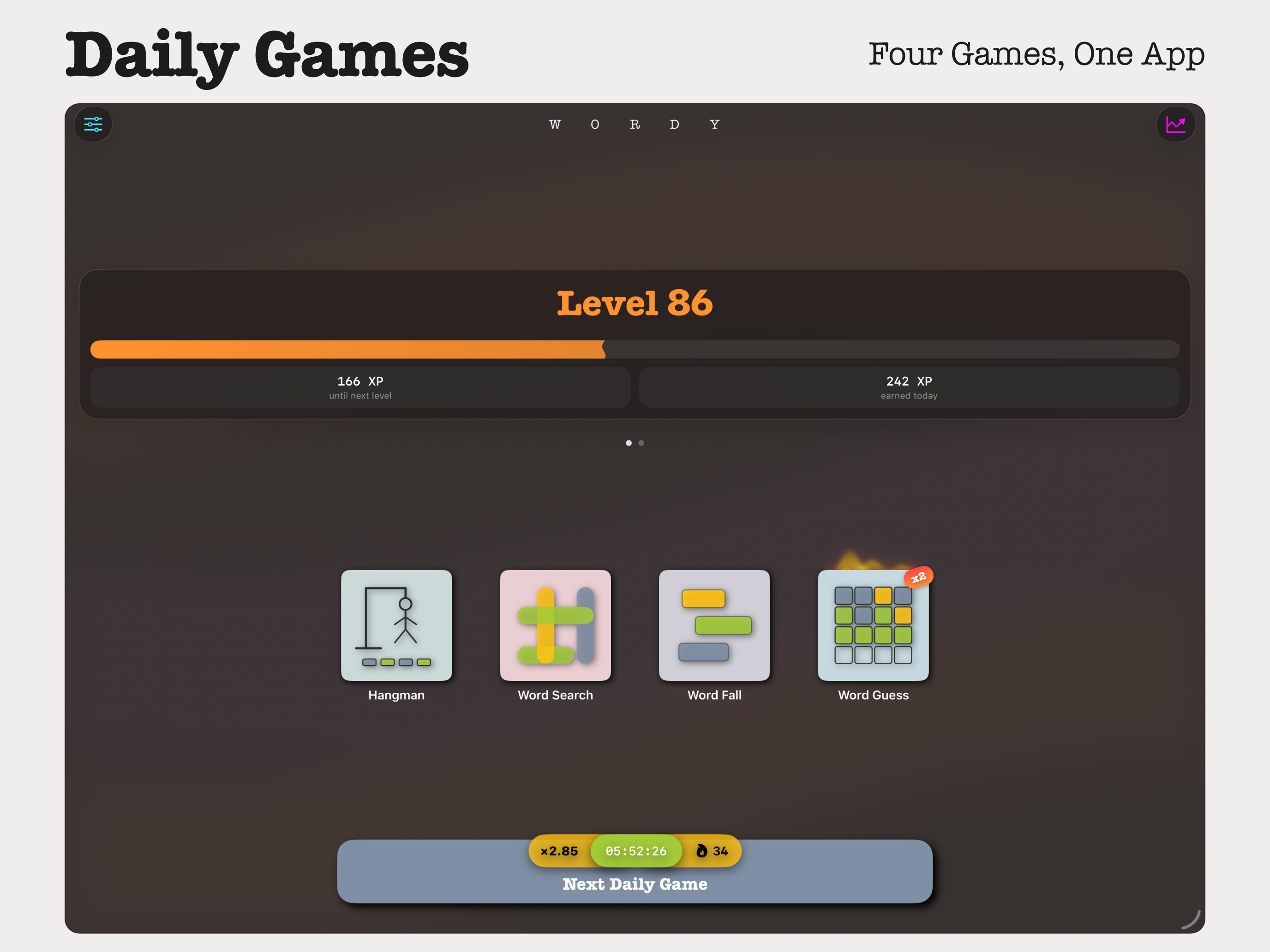Wordy - Daily Word Games screenshot 16