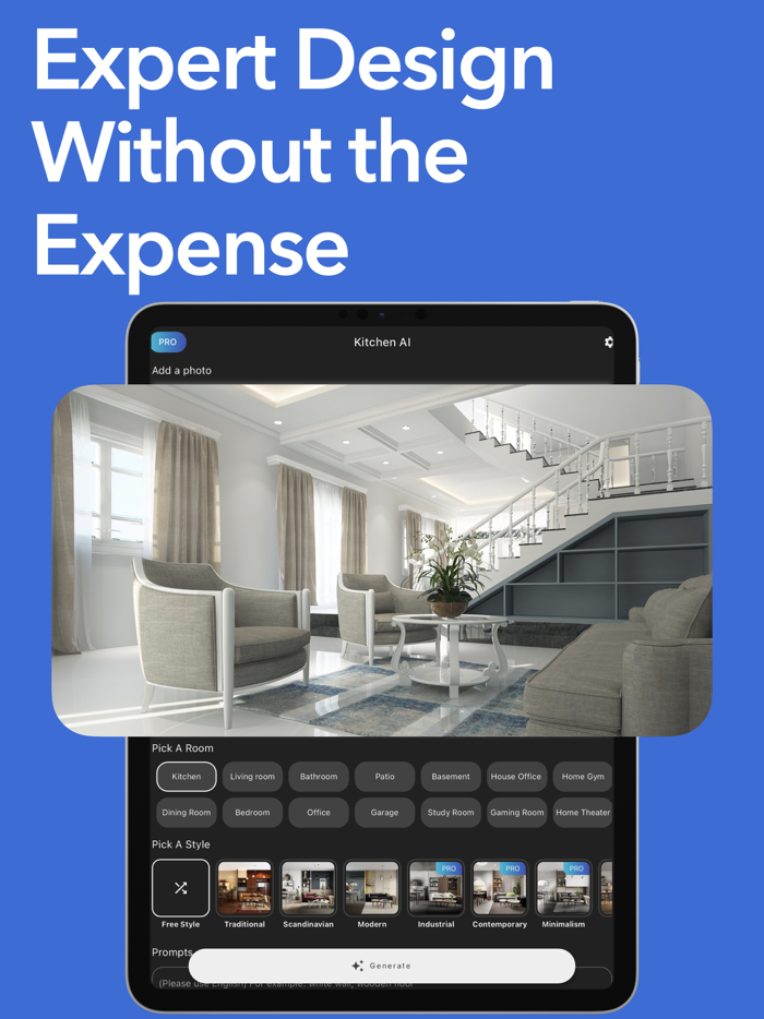 AI Designer Interior Design