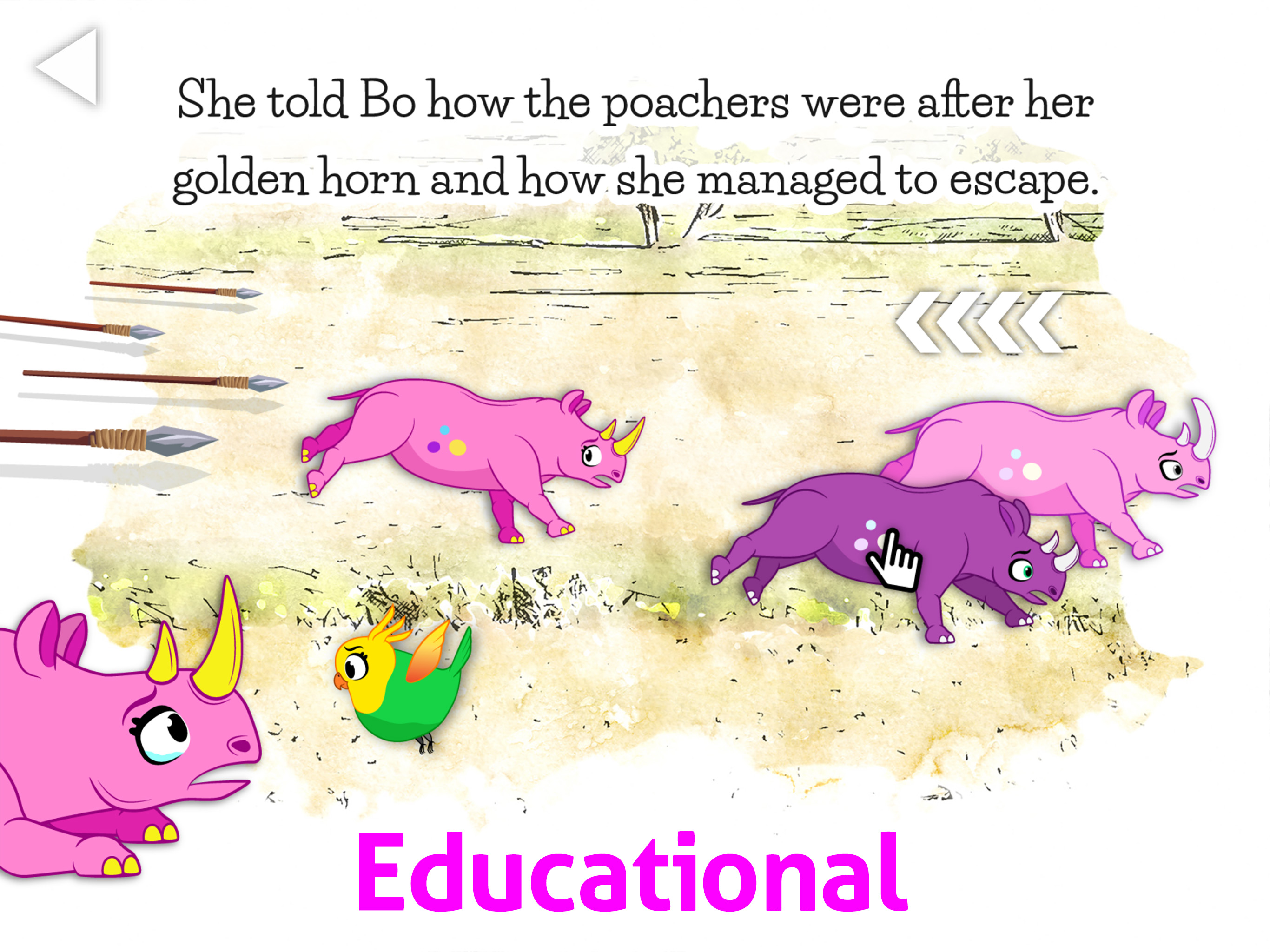 Pink Rhino - Kids Picture Book screenshot 11
