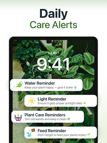 AI Plant Scanner & Identifier iPad screenshot