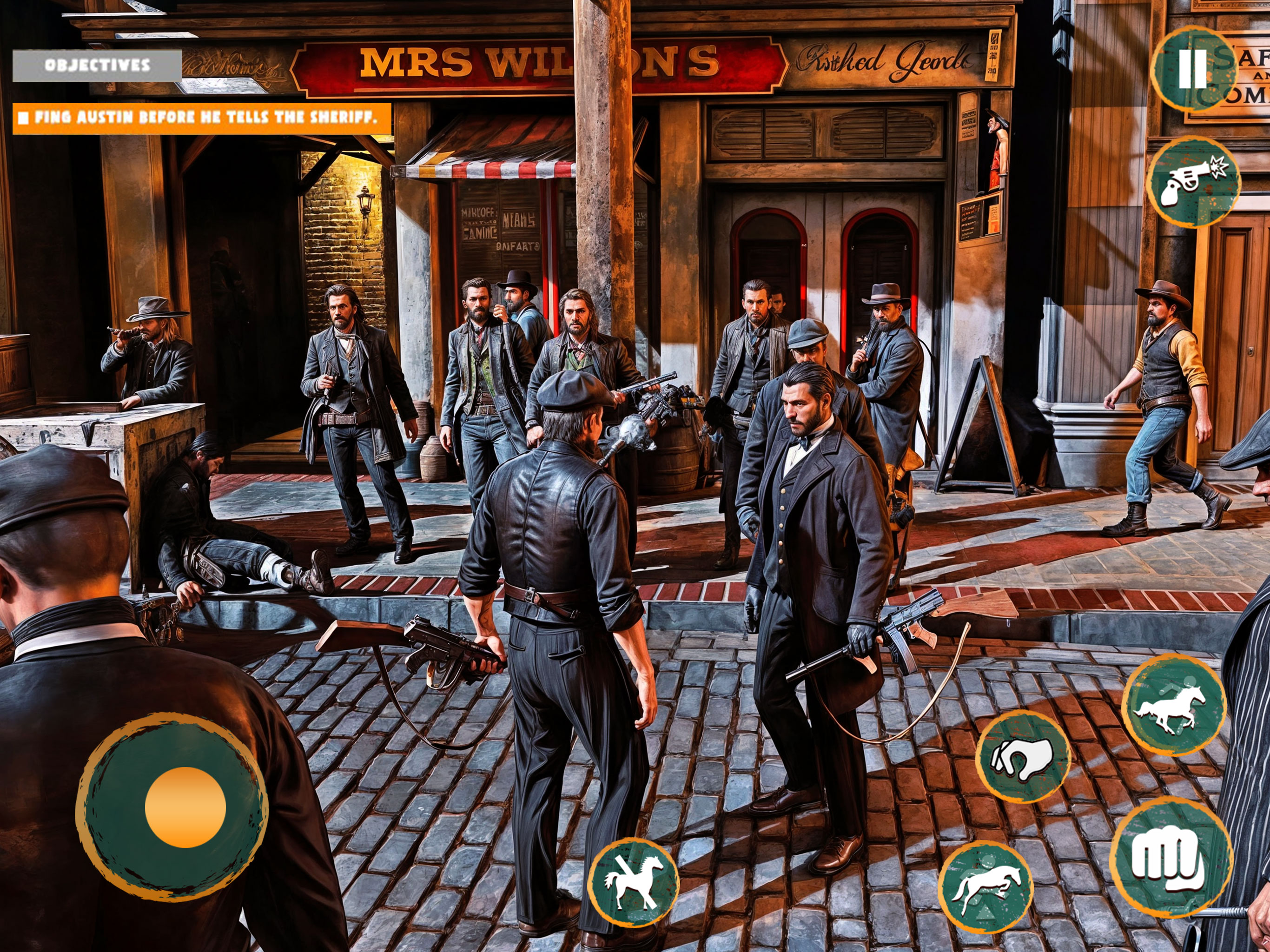 Cowboy Vs Sheriff: Horse Sim screenshot 8
