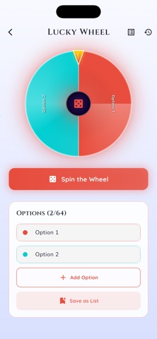 Decidr - Yes No Decision Maker screenshot