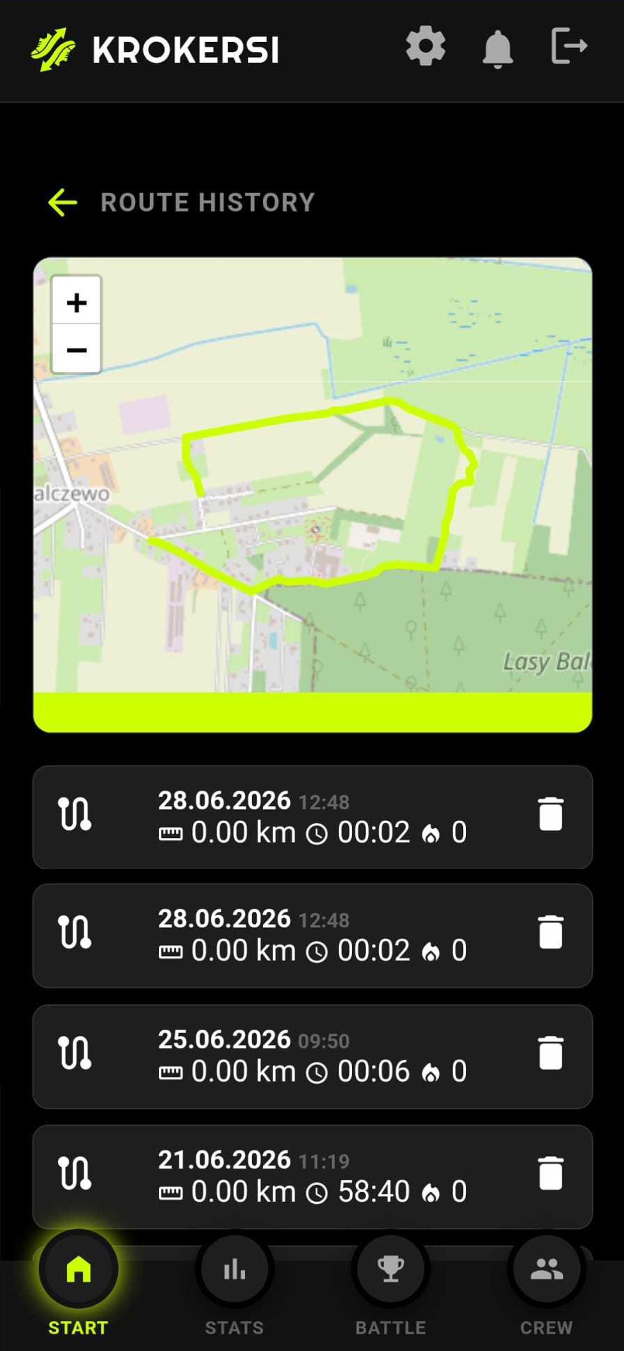 Krokersi - Step Counter screenshot 4