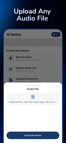Meeting Notes : AI Note Taker screenshot