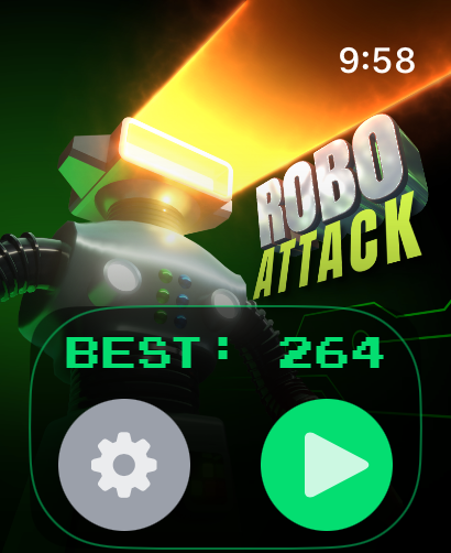 Robo Attack for Watch screenshot 12