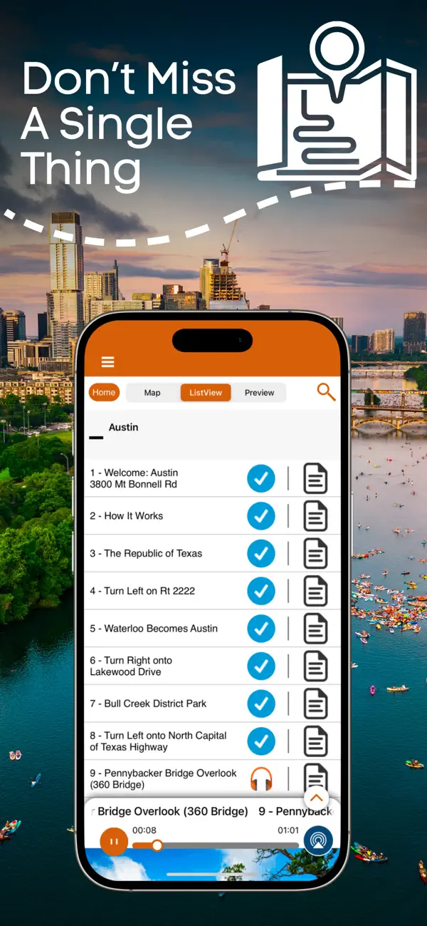 Screenshot #3 pour Austin Tour: Self-Guided Drive