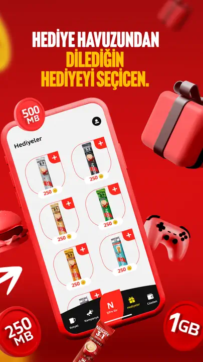 Nescafé NE'APP - İndir Kazan iPhone Ekran Görüntüsü 3