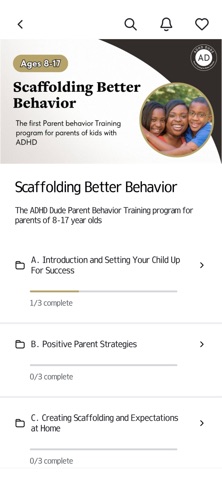 ADHD Dude Membership App screenshot