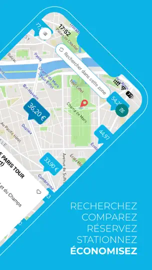 Capture d'écran de Onepark, Réservez Un Parking ! sur iPhone 2