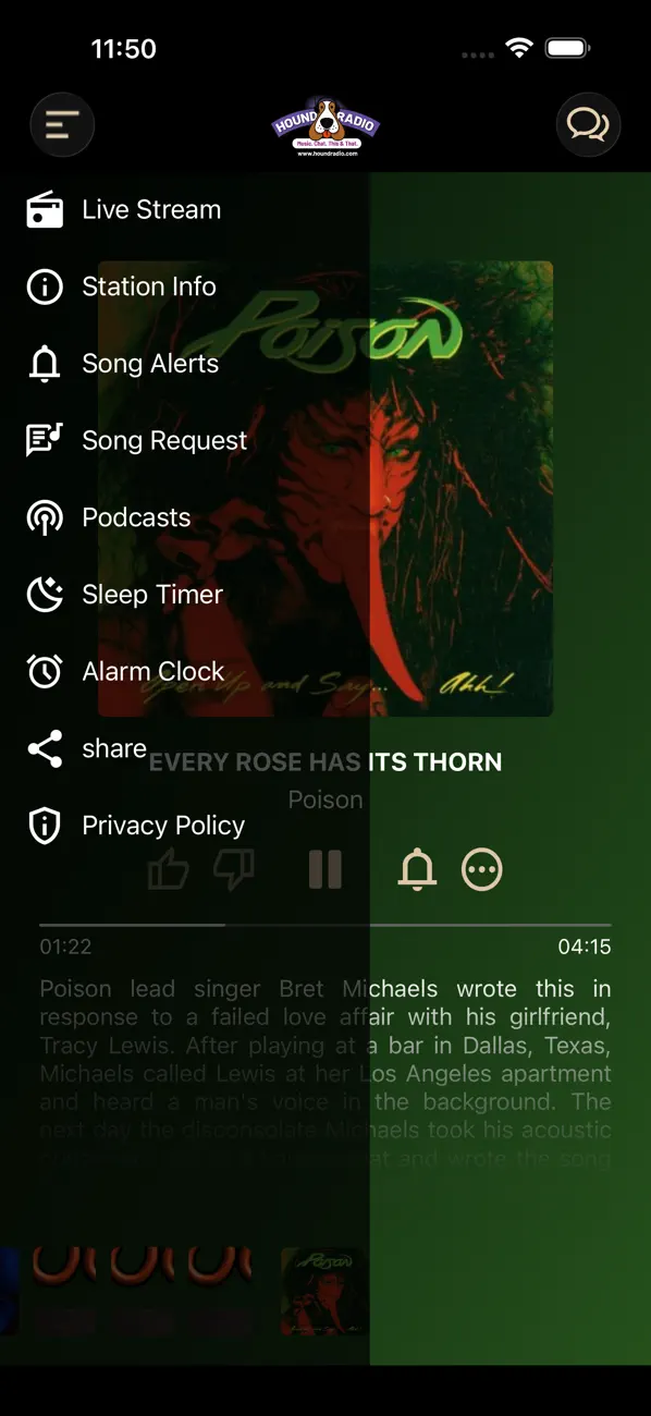 Screenshot #2 pour Hound Radio