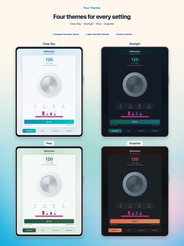 GuitarTool: Tuner & Metronome iPad screenshot
