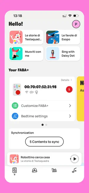 MyFaba – Il tuo Raccontastorie screenshot 4