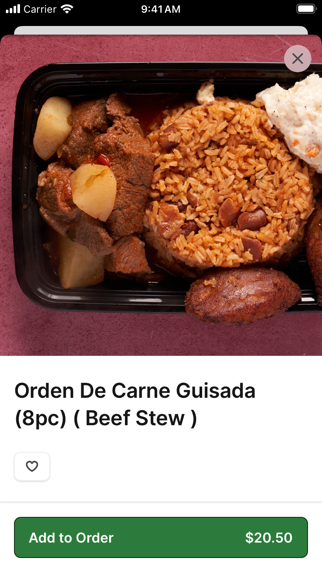 El Conuco iPhone screenshot 4 - Food & Drink app