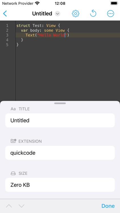 QuickCode: Code Editor