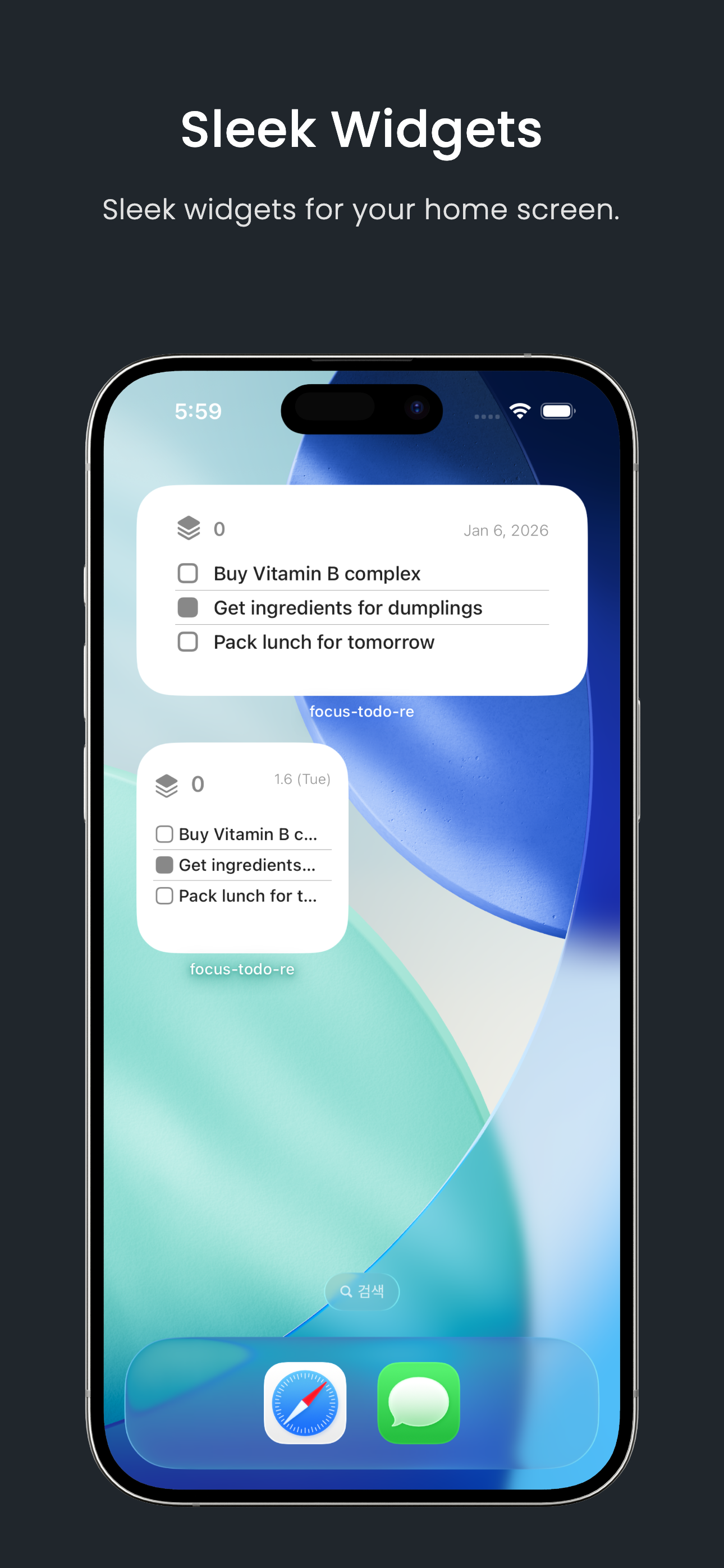 Focusive: Daily Tasks & Widget