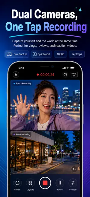 DuetShot: Split Screen Camera screenshot 1
