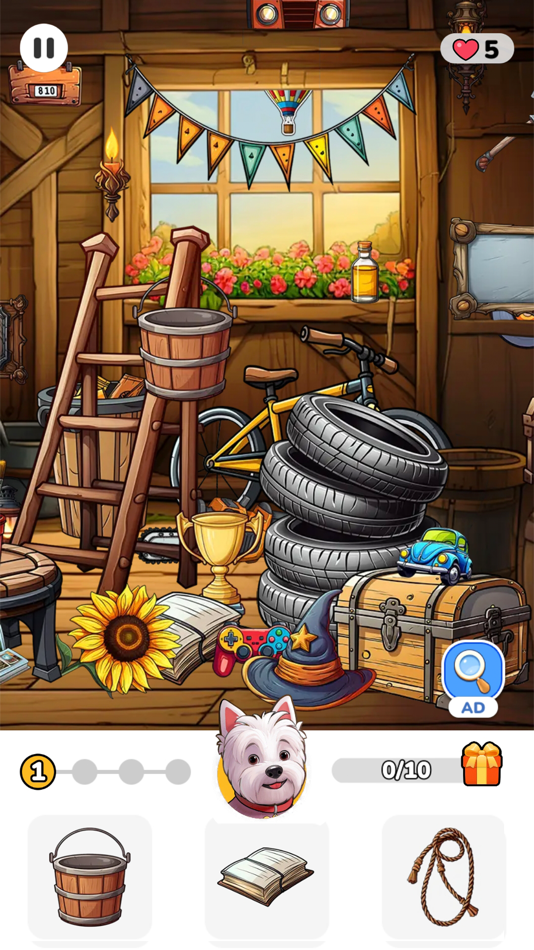 #2. Tidy Master: Hidden Objects (iOS) Bởi: Longwind Studio