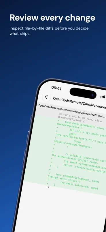 OC Remote - OpenCode Client screenshot 4 of 5