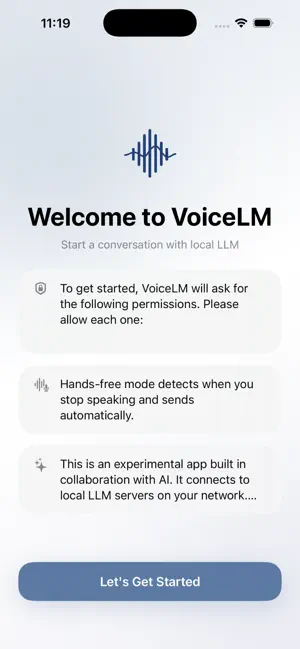 VoiceLM screenshot 1