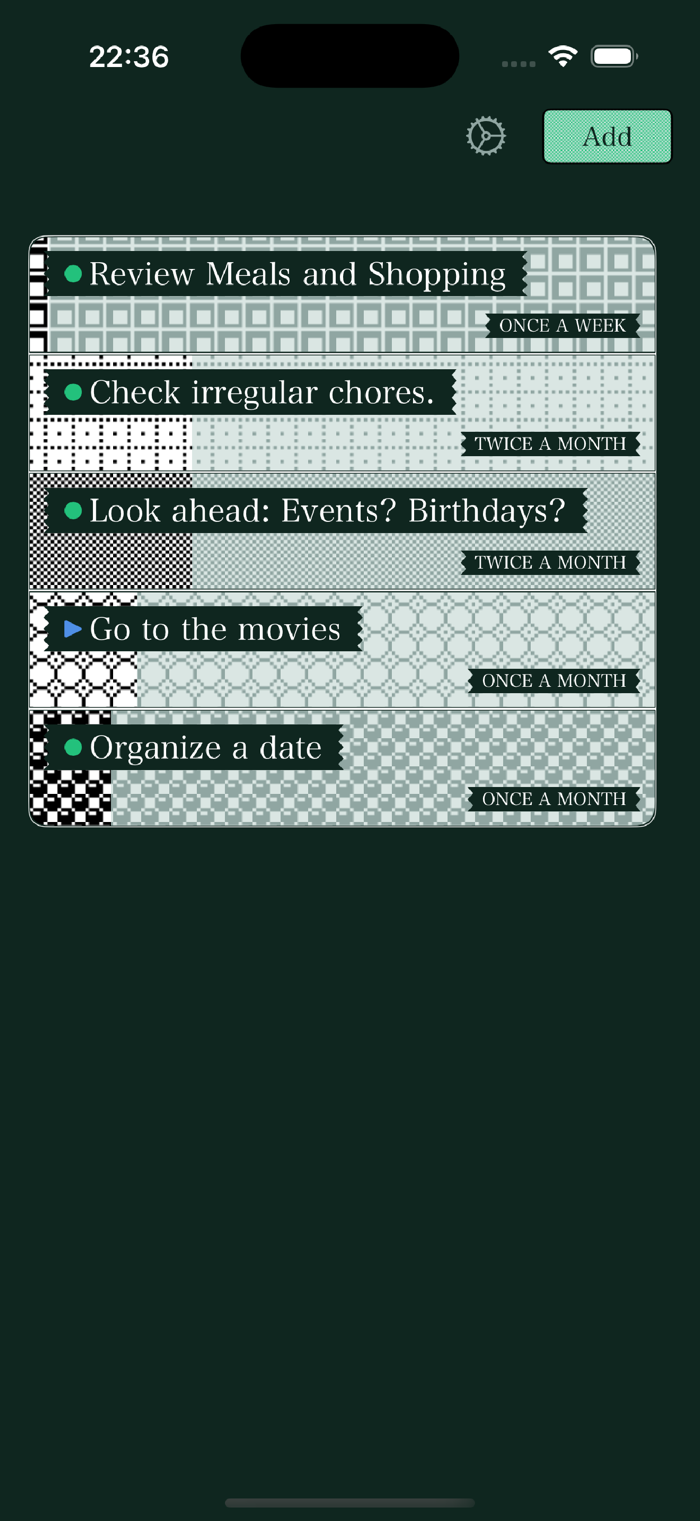 Ritmo (Repeating Reminders)