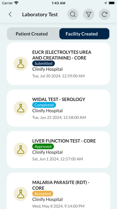 Clinify Screenshot