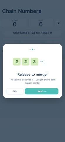 Chain Numbers - Puzzle screenshot