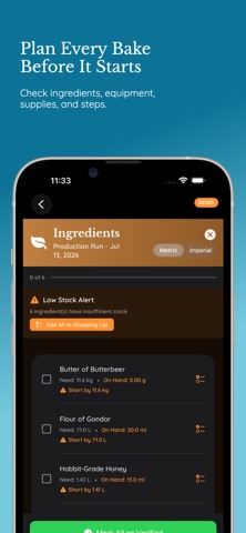 BakeryMinder Screenshot 2 of 10