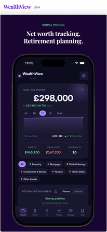 WealthView: Pension Planner UK Screenshot 1 of 10