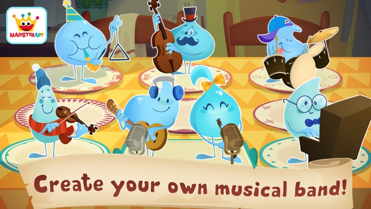Water Drops: Music Kids Game screenshot-3