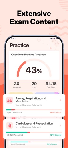 EMT Exam Prep 2026 iPhone screenshot