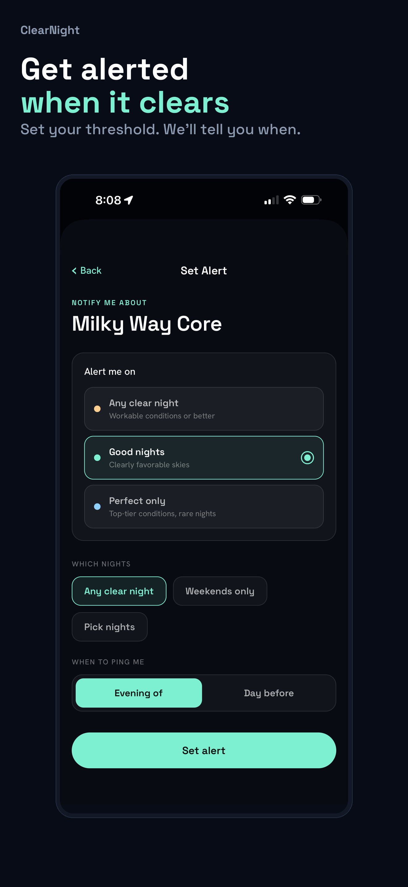 ClearNight screenshot 5