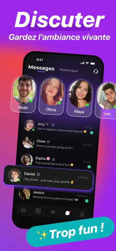 Fachat: Chat et Communauté screenshot 5 of 6