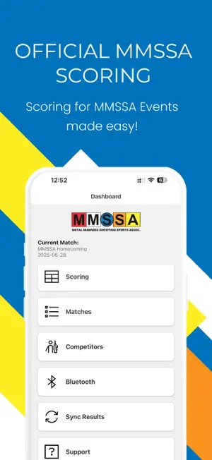 MMSSA Scoring screenshot 1