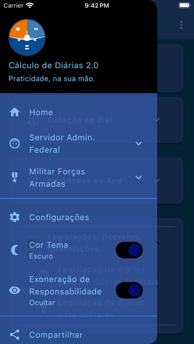 Cálculo de Diárias 2.0 Screenshot