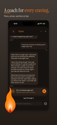 Ember: Stop Drinking Screenshot 2 of 6