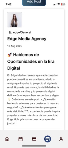 Edge Hubx screenshot